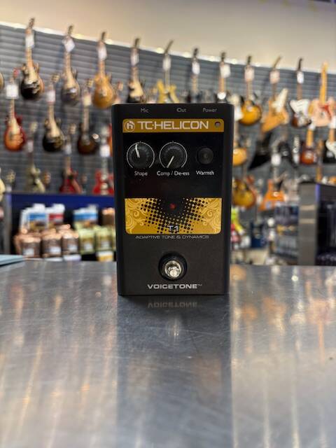 TC HELICON VOICETONE T1（ボーカル用エンハンサー） TC-Helicon VoiceTone T1 Vocal Tone and Dynamics Effects Pedal